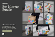The Box Mockup Bundle, a Packaging Mockup by mockstar (Thumbnail 1 of 9)