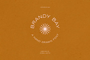 Brandy Bay - A hand drawn font, a Sans Serif Font by Studio Edyth (Thumbnail 8 of 9)