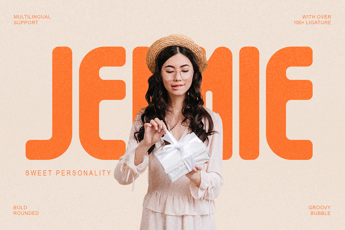 Woofie Koofie - Groovy Font, a Sans Serif Font by Letterara (Photo 6 of 15)