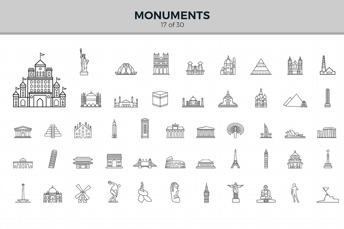 Jumbo Line Icons Pack, an Outline Icon by Jumbo Icons (Photo 19 of 48)