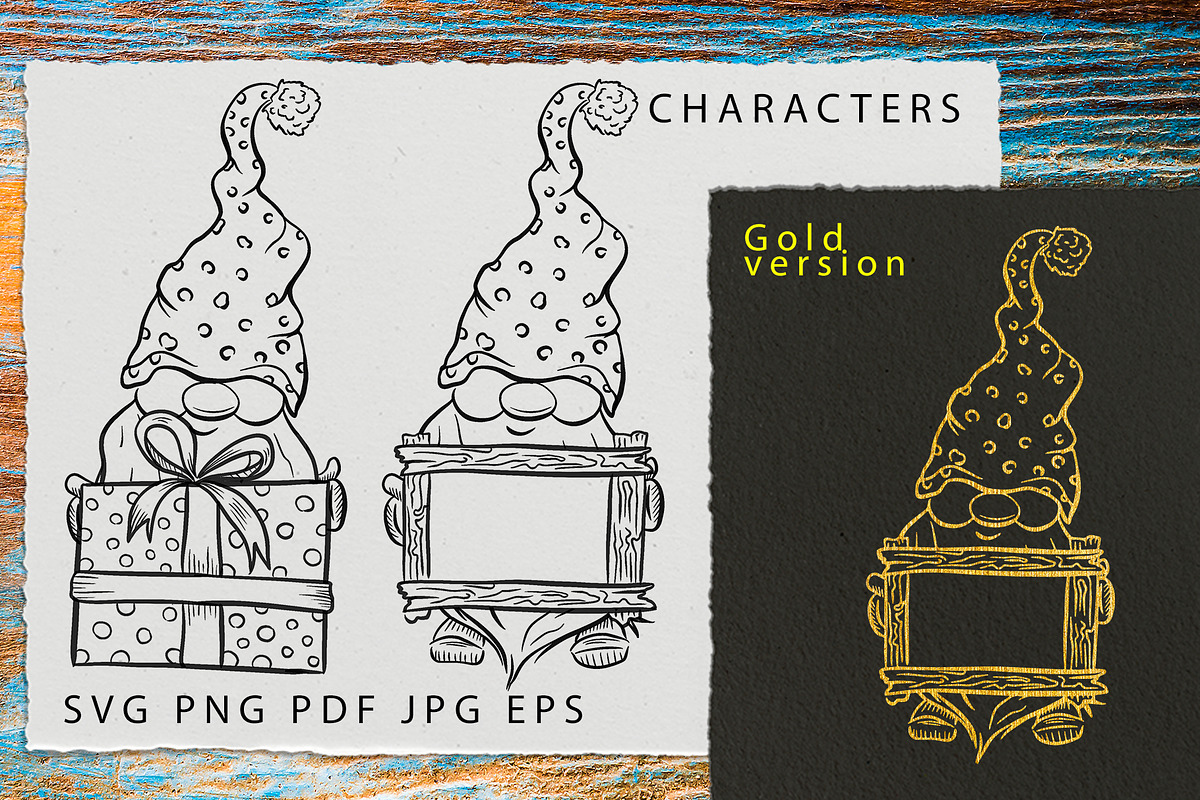 Christmas gnomes, an Illustration by Gennadi Digital Studio (Photo 3 of 5)