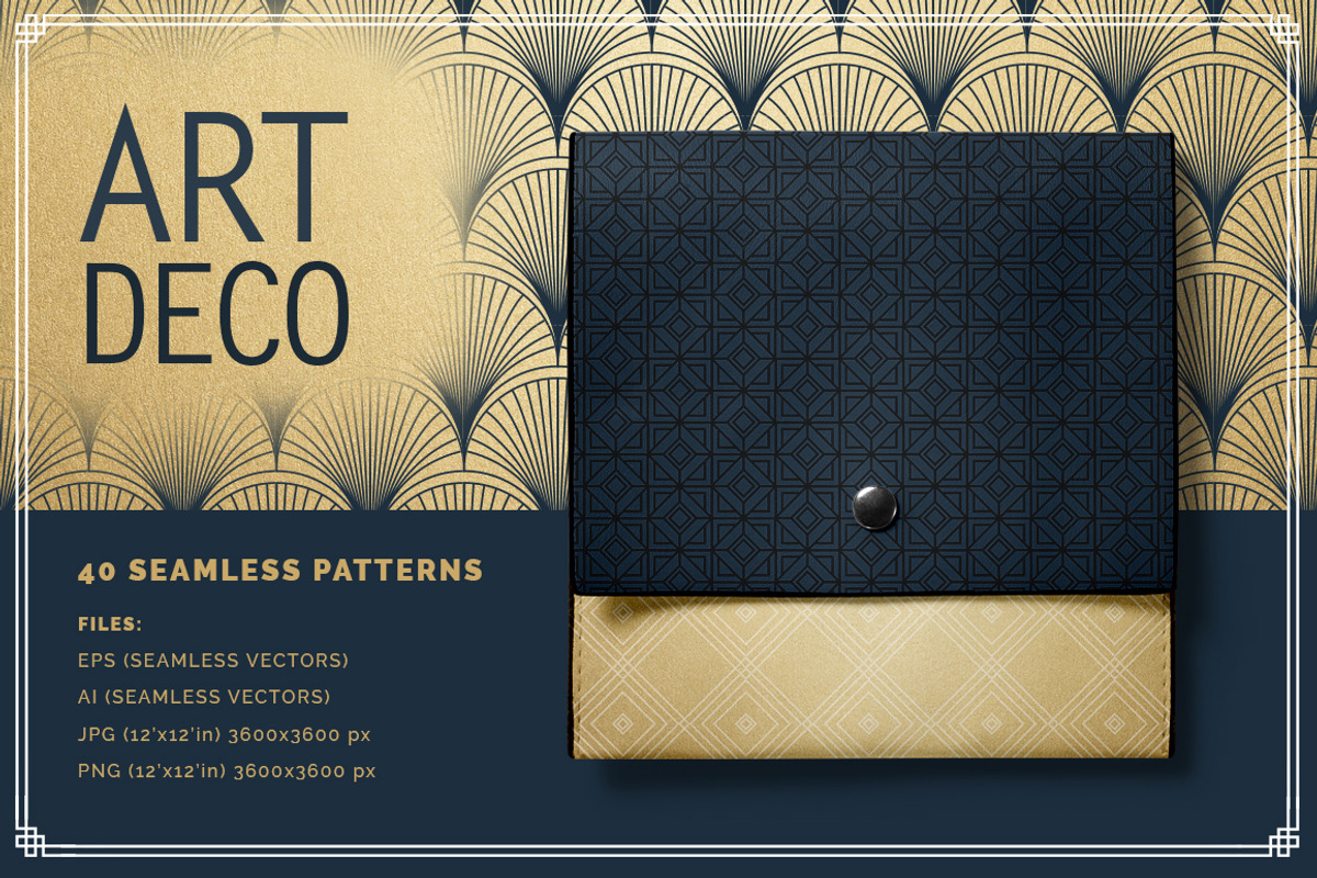 Mega Geometric Patterns Collection, a Pattern Graphic by Youandigraphics (Photo 2 of 10)
