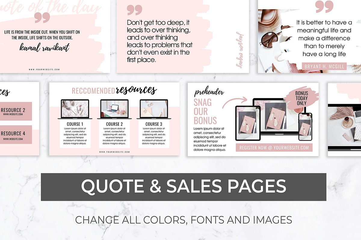 Webinar & Course Slide Deck Template, a Magazine Template by Thirty One Palms Studio (Photo 9 of 10)
