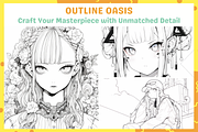 Procreate Easy Manga Lineart, a Brush Add-On by nikiartcorner (Thumbnail 9 of 10)