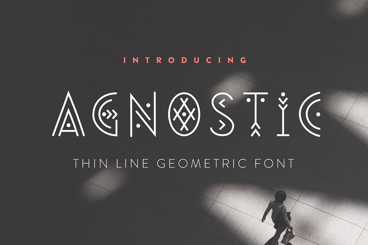 Thin Line Font Bundle: 7 in 1, a Symbol Font by Struvictory.art (Photo 18 of 30)
