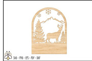 Laser Cut Christmas Cards, an Object Graphic by BeeCraftR (Thumbnail 7 of 13)