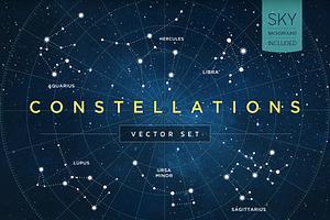 Constellations Vector Set