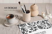 Exotic Plants. Designs & Patterns., a Pattern Graphic by Yevheniia (Thumbnail 7 of 9)