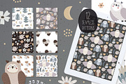 Owls, a Background Graphic by AnnieArt (Thumbnail 6 of 9)