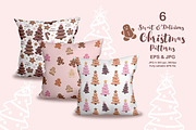 Sweet & Delicious Christmas Patterns, a Pattern Graphic by DrawStudio1988 (Thumbnail 2 of 9)