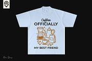 Coffee Officially My Best Friend, a Graphic by shaondesigns (Thumbnail 3 of 4)