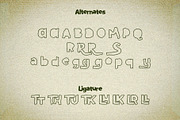 Agusto – Chunky Hand Drawn Font, a Handwritten Font by Mockmenot (Thumbnail 8 of 10)