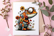 Whimsical Spring Safari Clipart PNG, an Illustration by Canvas Craft (Thumbnail 6 of 7)