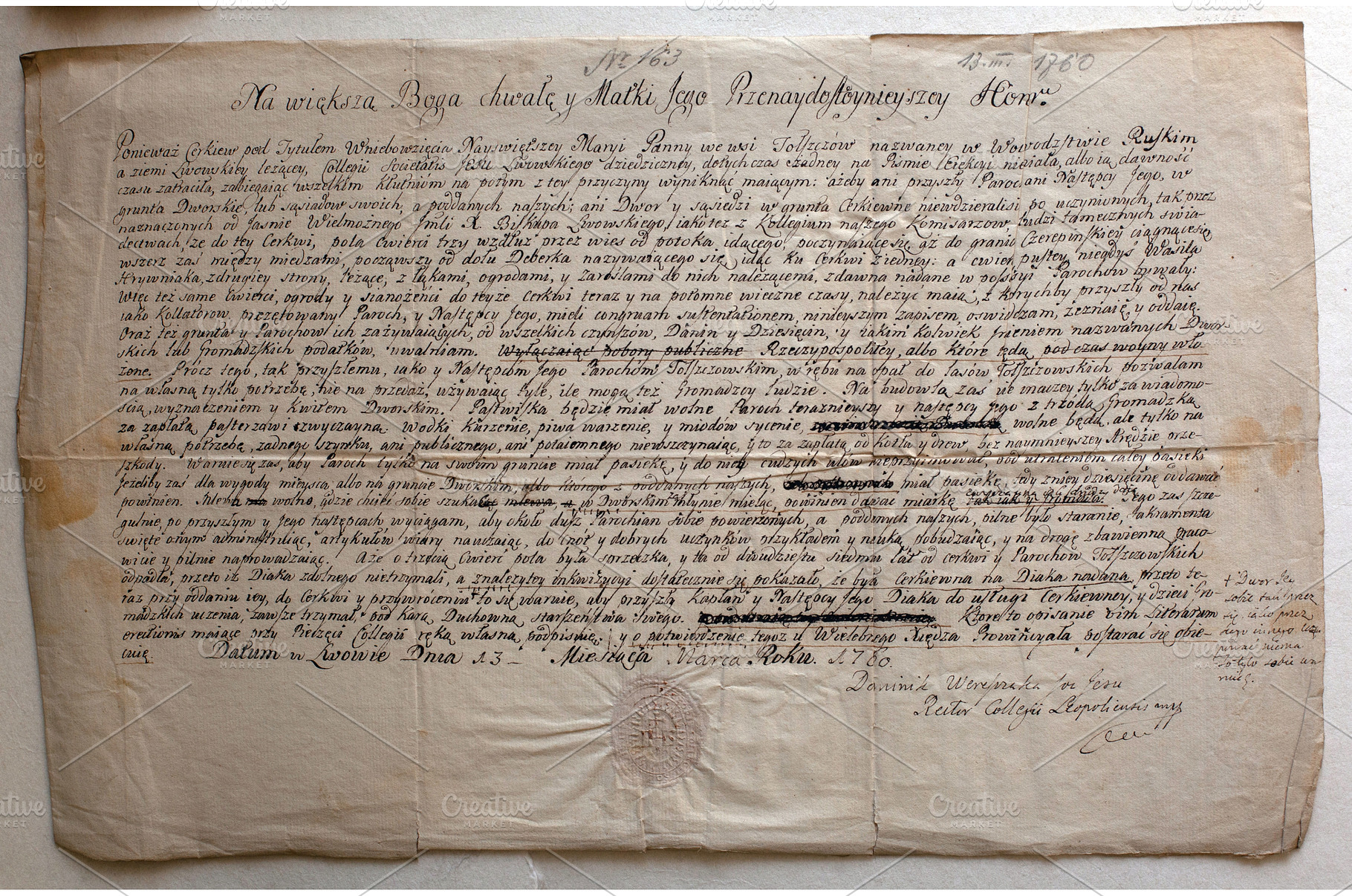 Historical Manuscript with, a Background Photo by Rohan Photography