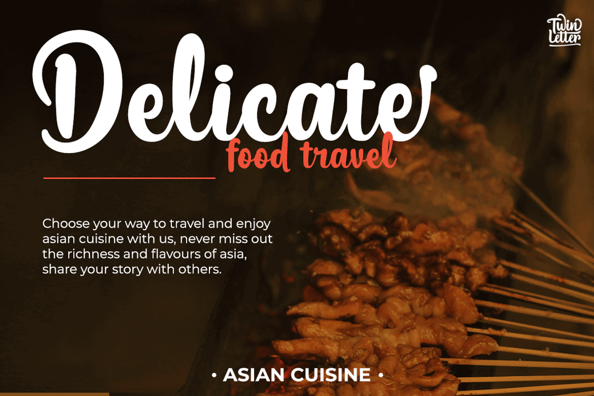 Rettyllda, a Script Font by twinstd (Photo 7 of 14)