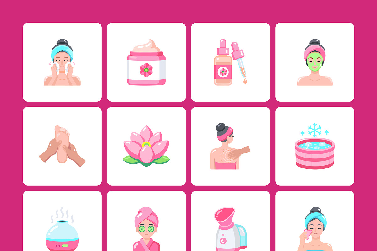 120 Spa & Wellness Bundle Icons, an Emoji Icon by Prosymbols (Photo 9 of 11)