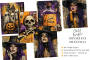 Witchy Junk Journal Printable Kit, a Seasonal Illustration by Nicole Branger Art (Thumbnail 15 of 16)