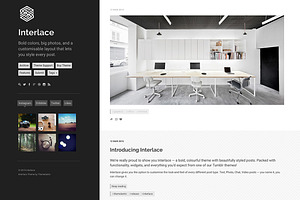 Interlace Tumblr Theme