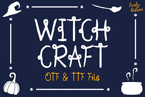 Witchcraft | Handwriting font, a Handwritten Font by LivelyAutumn11.11