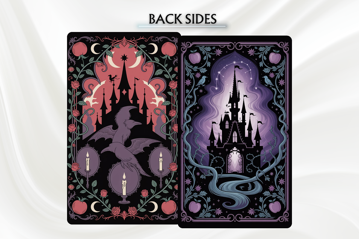 Dark Cartoon Tarot Cards Deck, an Object Illustration by Mugio (Photo 5 of 6)