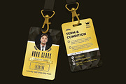 Gold ID Card, a Card Template by Aarley Kaiven (Thumbnail 1 of 3)