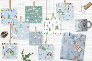 Forest Christmas Patterns