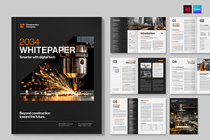 Whitepaper Template, a Brochure Template by BrandPacks