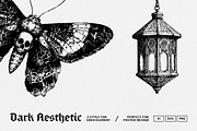 Dark Aesthetic Dithering Bundle, an Object Graphic by pixelbuddha.net (Thumbnail 20 of 22)