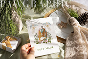 Christmas Holy Night Nativity Scene, a Seasonal Illustration by PawGraphic (Thumbnail 9 of 10)