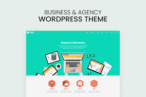 Business & Agency WordPress Theme, a WordPress Template by Pixflow