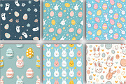 Cute Easter Painted Seamless Pattern, a Pattern Graphic by DreamCafeArt (Thumbnail 6 of 7)