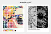 Multi Shape Mosaic Photoshop Action, an Action Add-On by DesignRocket (Thumbnail 6 of 10)