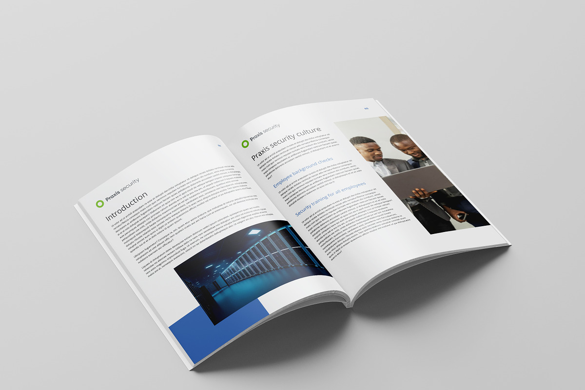 White Paper Template, a Brochure Template by azadcsstune (Photo 10 of 13)