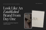 Zephyr Mini Brand Kit | Canva, a Branding & Logo Template by Adam and Grace (Thumbnail 2 of 19)