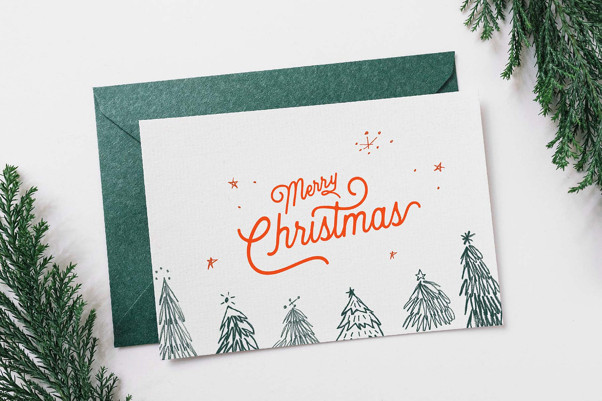 Hand Drawn Christmas Illustrations, a Seasonal Illustration by Maddie Jensen Design (Photo 5 of 6)