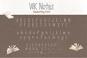 Notes - Your Everyday Handwriting, a Handwritten Font by Waris Studio (Thumbnail 5 of 5)