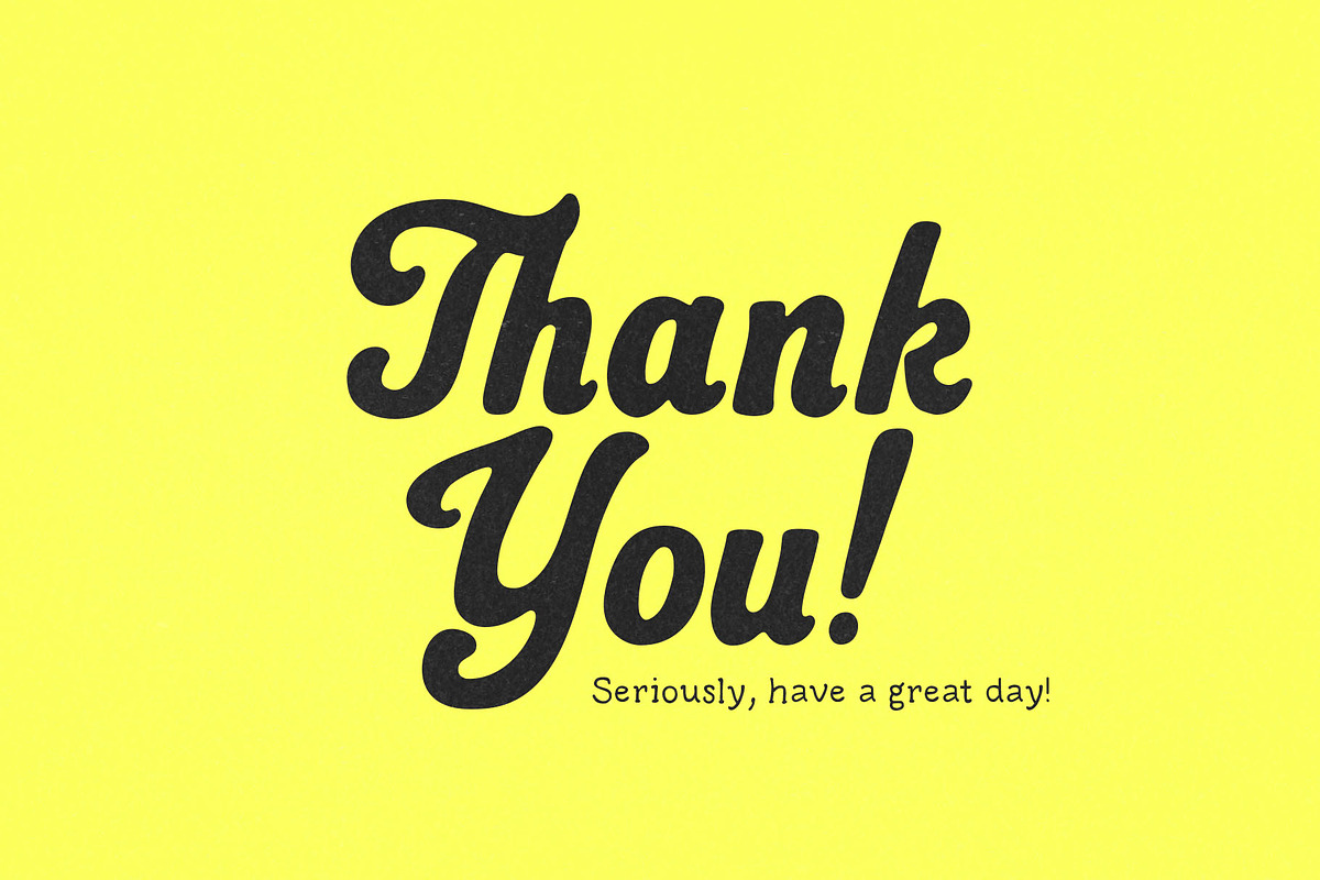 Million Laughter – Bold Display Font, a Script Font by deadlock studio (Photo 10 of 10)