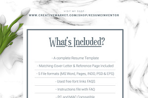 Medical Resume Design Template