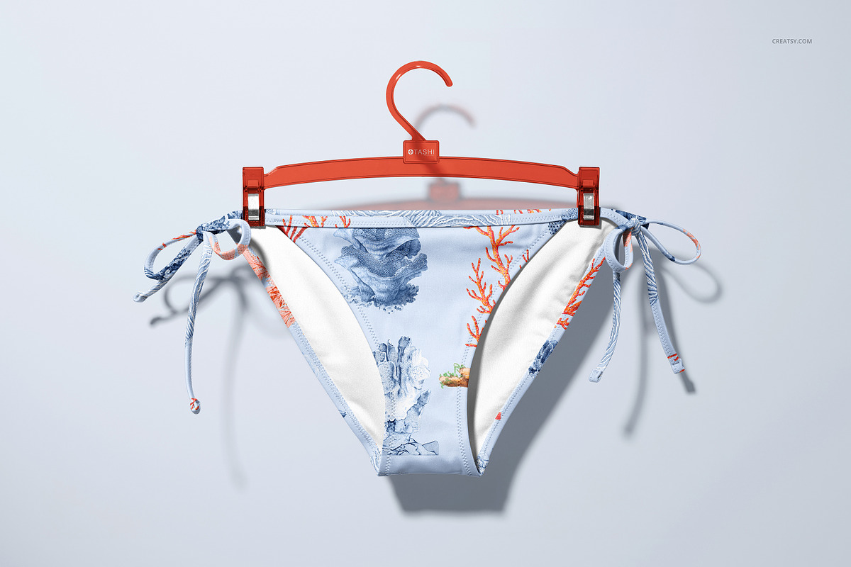Bikini Mockup Set, an Apparel Mockup by creatsy5 (Photo 6 of 16)
