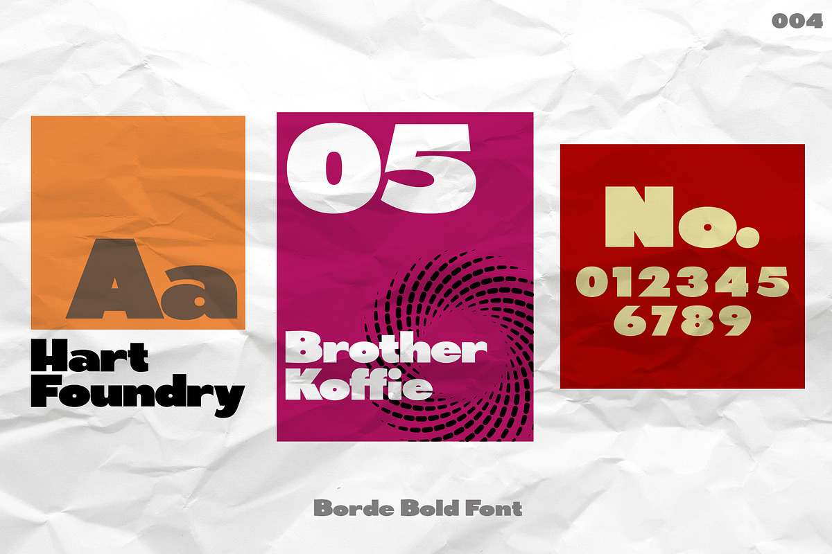 Borde, a Sans Serif Font by Hart Foundry™ (Photo 8 of 11)