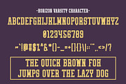 Horizon Varsity - Vintage Slab Serif, a Slab Serif Font by Pian45 Studio (Thumbnail 11 of 11)