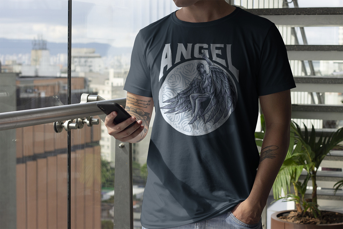 T-shirt Mockups Urban Edition, a Shirt Mockup by Fields (Photo 21 of 25)