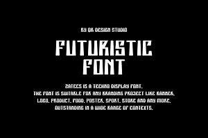 Zatecs - Futuristic & Tech Font