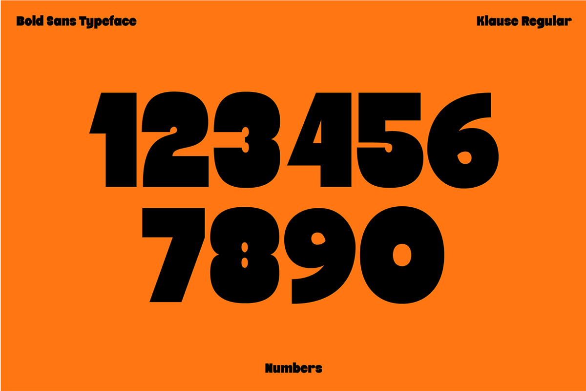 Klause Bold Sans, a Sans Serif Font by GRVS Studio (Photo 5 of 7)
