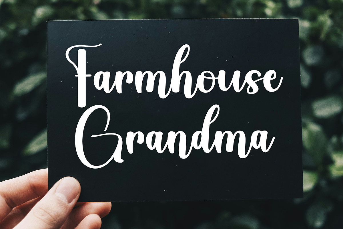 Bigfamily, a Handwritten Font by FreshTypeINK (Photo 7 of 8)