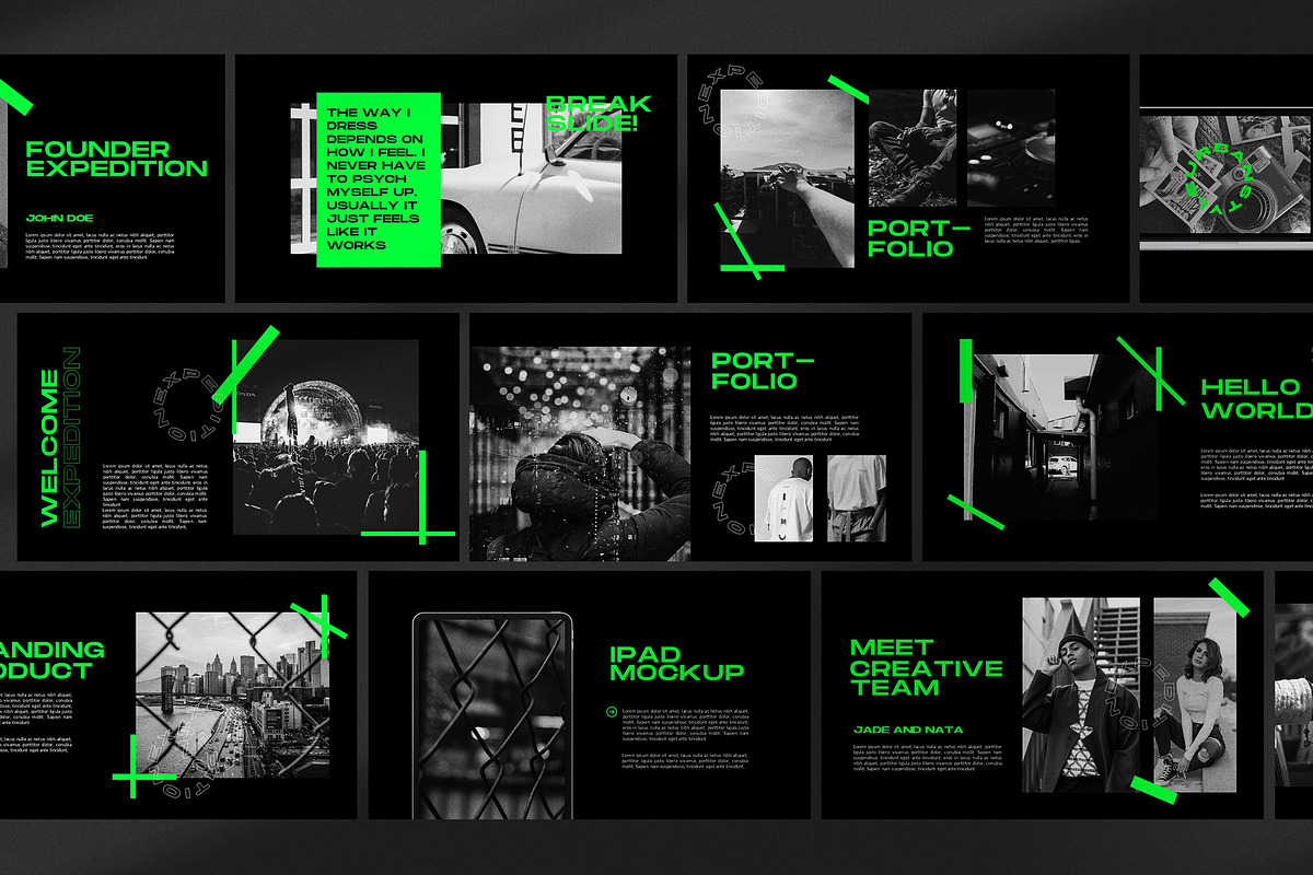 Expedition Powerpoint Presentation, a Presentation Template by slidenotion (Photo 8 of 9)
