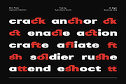 Zero Tranz - Bold Modern Expanded, a Sans Serif Font by Typia Nesia (Thumbnail 5 of 12)