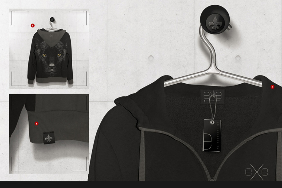 Hoodie On 5 Stages Mock-up, a Hoody Mockup by Mocca Mockups Store (Photo 60 of 69)