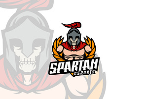 Spartan Cartoon Logo Design., a Branding & Logo Template by VectorCraft