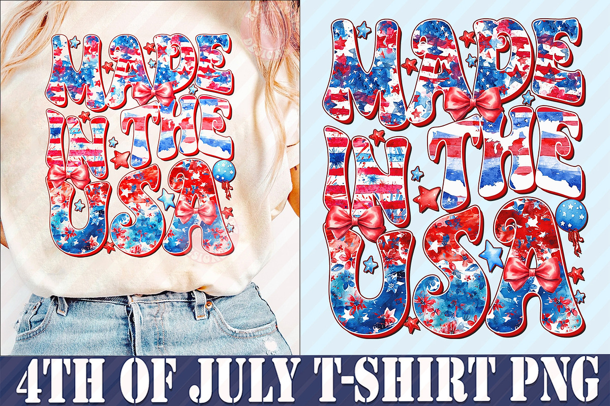 4th of july Png Bundle, an Object Graphic by RETROVIBZDESIGNS (Photo 3 of 7)